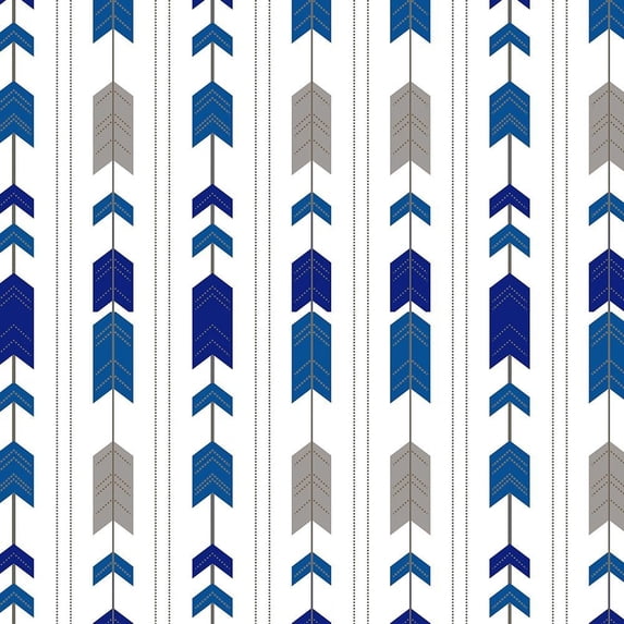 Indigo Dreamer Pattern Poster Print by Allen Kimberly