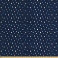 thumbnail image 1 of Ambesonne Navy Blue Fabric by the Yard Upholstery, Indigo Rain Drops, 5 Yards, Turquoise Pale Blue, 1 of 4