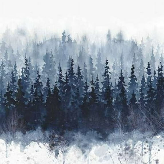 Indigo Forest Poster Print by Carol Robinson