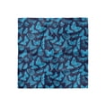 thumbnail image 1 of Indigo Head Scarf, Hand Drawn Butterflies, Head Wrap, 3 Sizes, by Ambesonne, 1 of 2