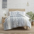 thumbnail image 1 of Indigo Ink Denim 2-Piece Navy Geometric Stripe Comforter Set, Twin, 1 of 5