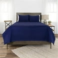 thumbnail image 1 of Indigo King Size Microfiber 300 Thread Count Machine Washable Down Alternative Comforter, 1 of 1