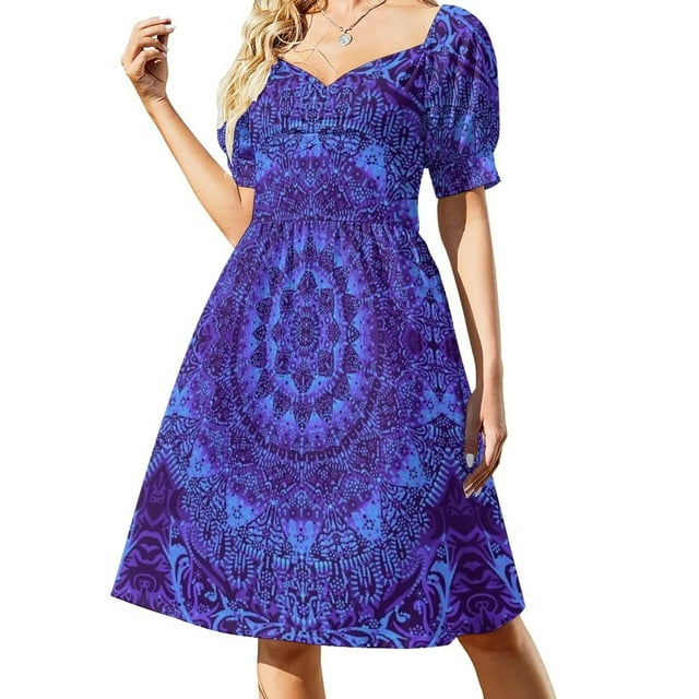 Indigo Mandala Dress dress wom summer 2024Eving dresses dresses for wom ...