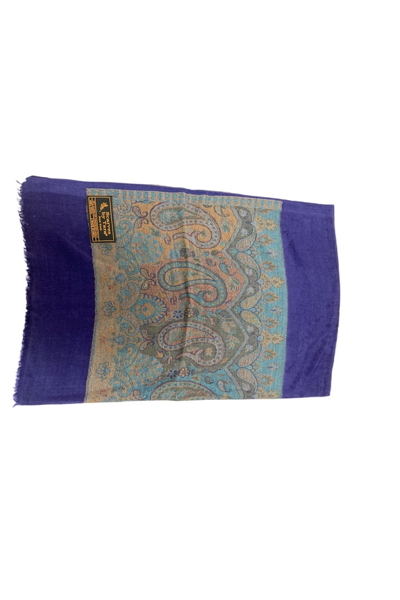 Indigo Paaldar Scarf For Women Exquisite Unique Winter Collection Lightweight Soft Scarf Shawl Wrap.