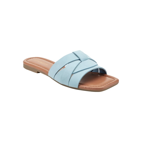 indigo rd Women's Flyta Slide On Flat Sandal