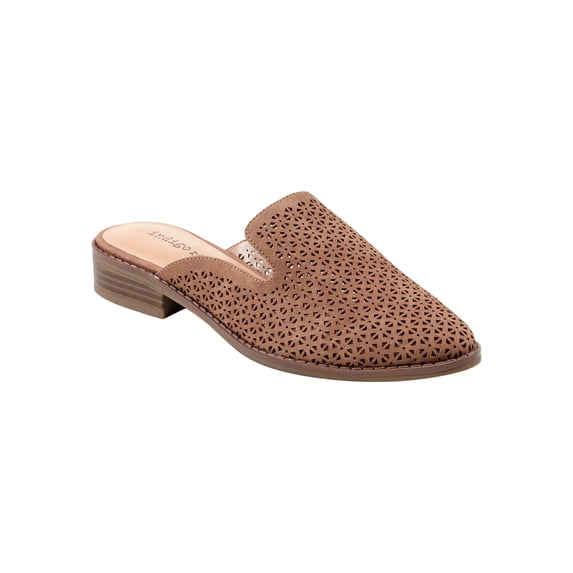 Indigo Rd. Women's Haddler Slide On Block Heel Mule