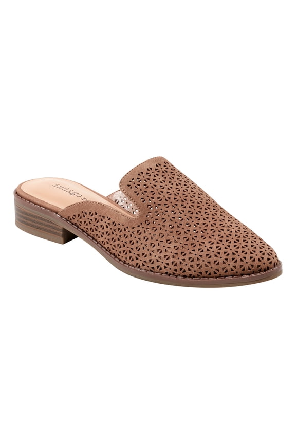 Women's Haddler Slide On Block Heel Mule