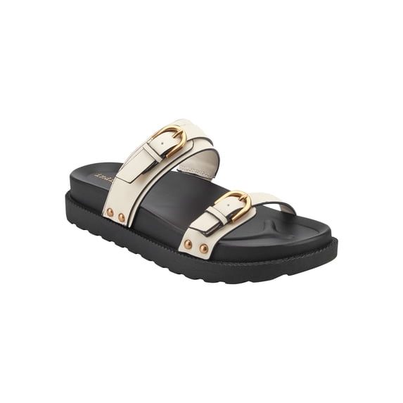 indigo rd Women's Narla Platform Two Strap Footbed Sandal