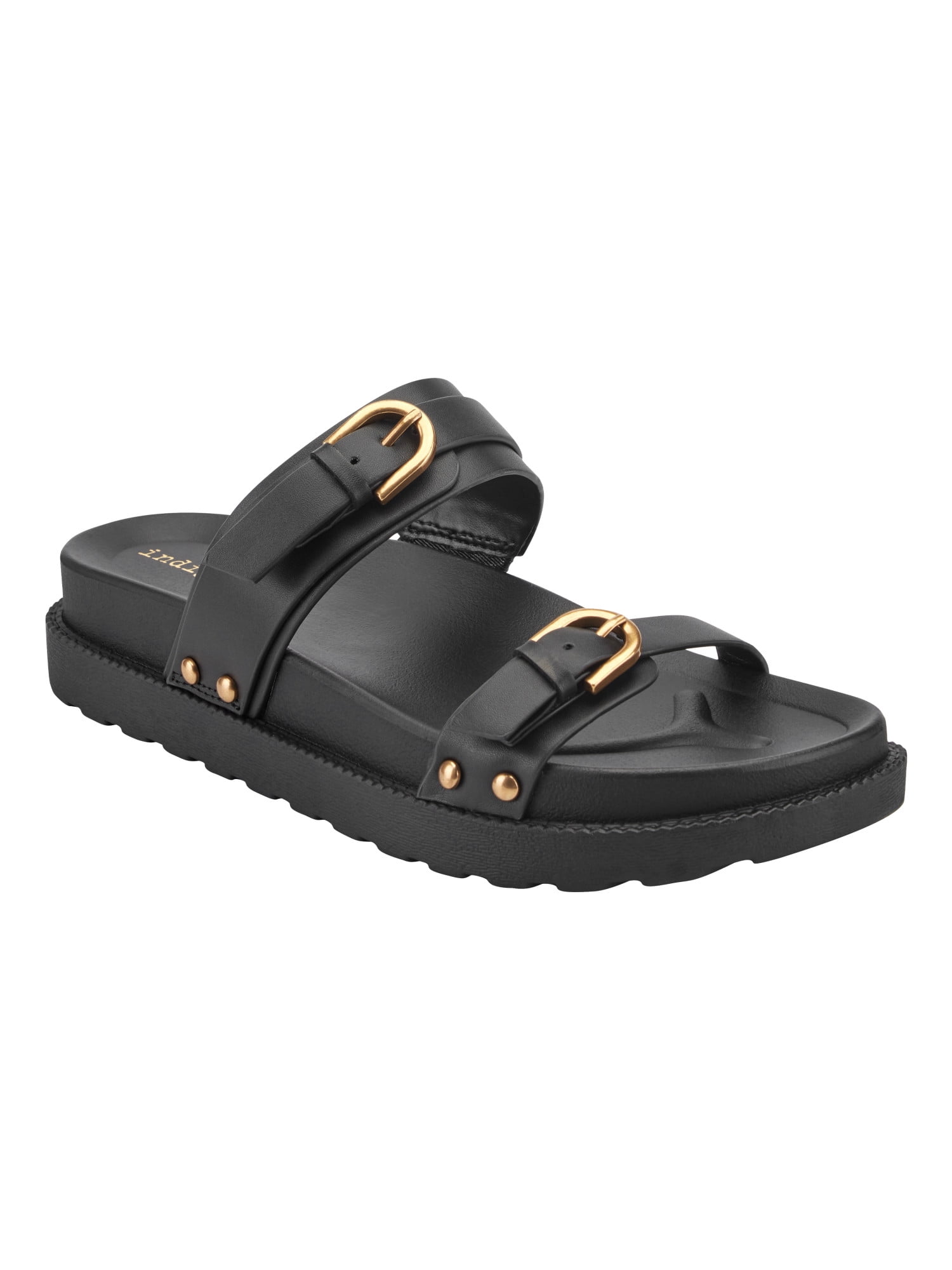 indigo rd Women's Narla Platform Two Strap Footbed Sandal