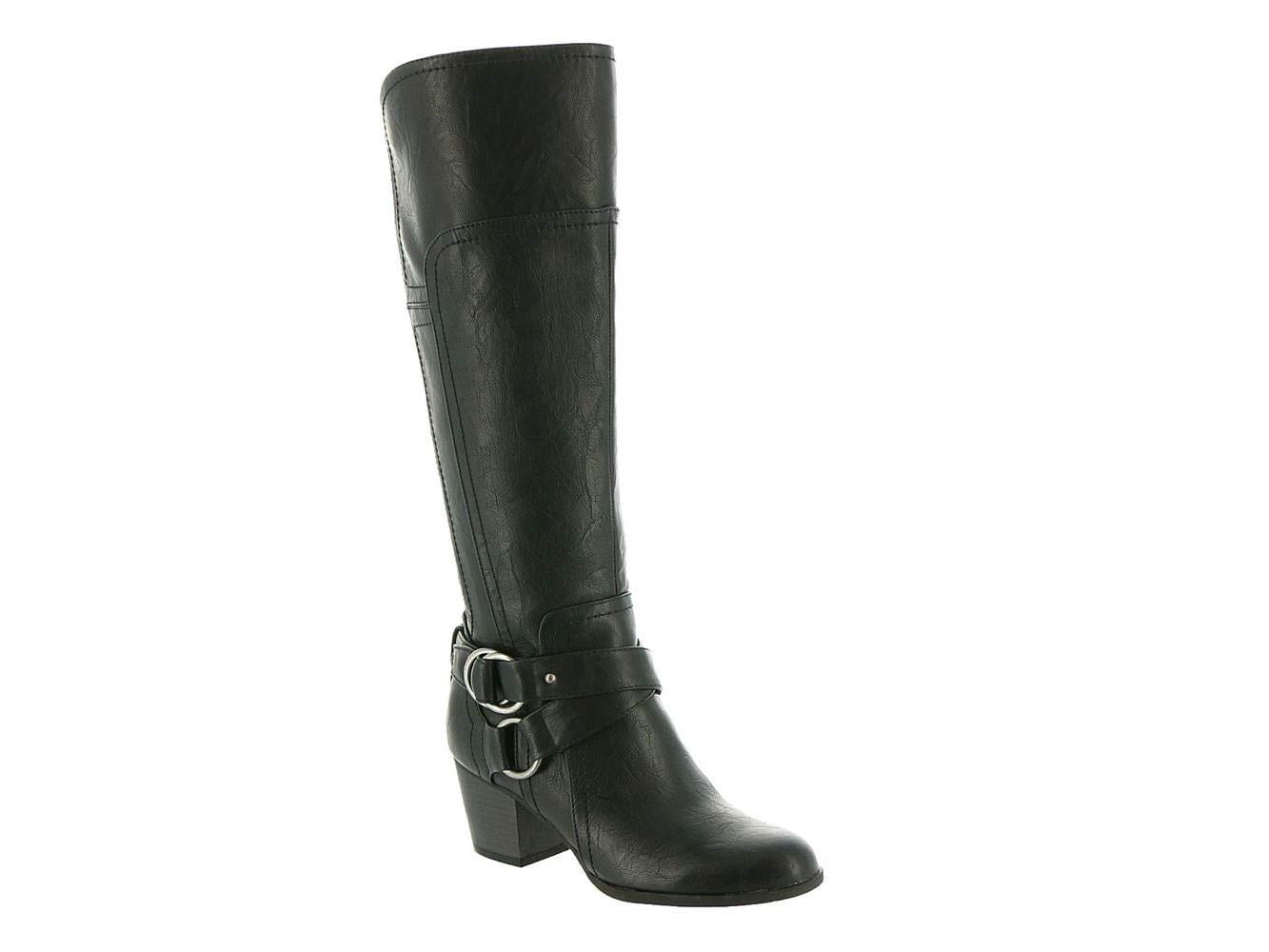Indigo Rd. Womens Simona Almond Toe Knee High Fashion Boots Black Size 8.5 Walmart