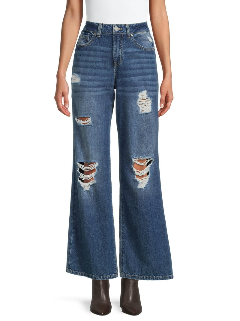 ☆Reinga…☆ Indigo Rein Junior's High Rise Skater Jeans - Walmart.com