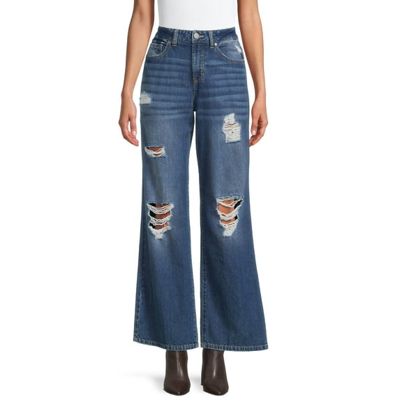 Indigo Rein Junior's High Rise Skater Jeans