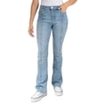 thumbnail image 1 of Indigo Rein MED BLUE Women's Juniors' Seamed Bootcut Jeans,1 (W24 L32 1/2), 1 of 3