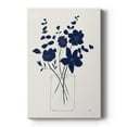 thumbnail image 1 of Indigo Sketch Bouquet I Premium Gallery Wrapped Canvas - Ready to Hang, 1 of 9