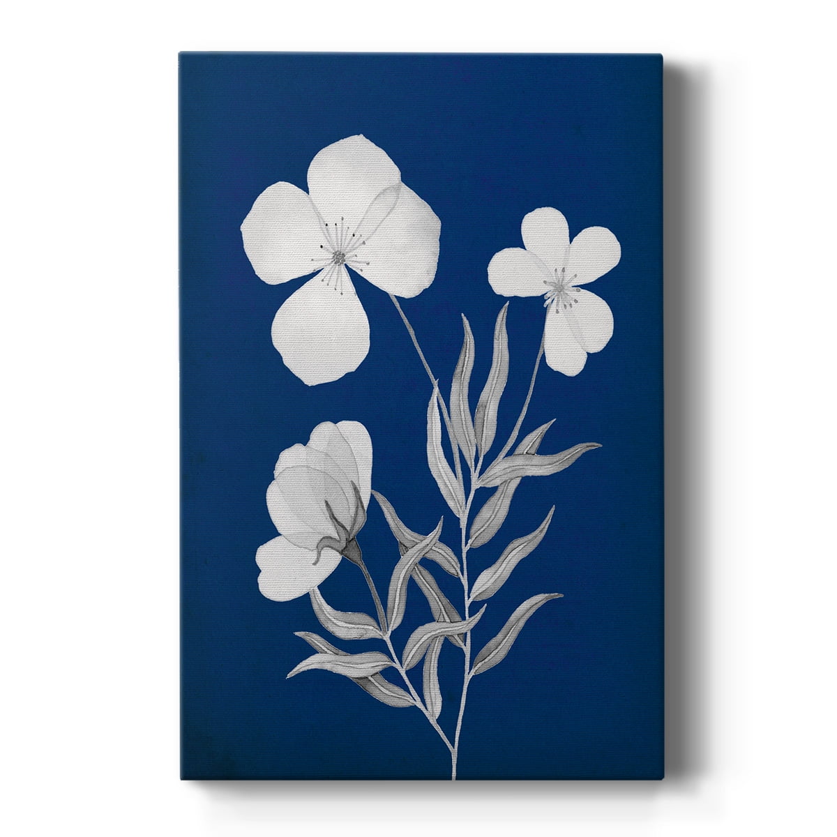Indigo Sketch I Premium Gallery Wrapped Canvas - Ready to Hang