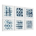 thumbnail image 1 of Indigo Study Hexaptych, 1 of 6