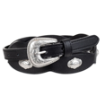 thumbnail image 1 of Indigo Supply Co.13ID02X001 Women's Concho Belt, Black, Extra Large, 1 of 5