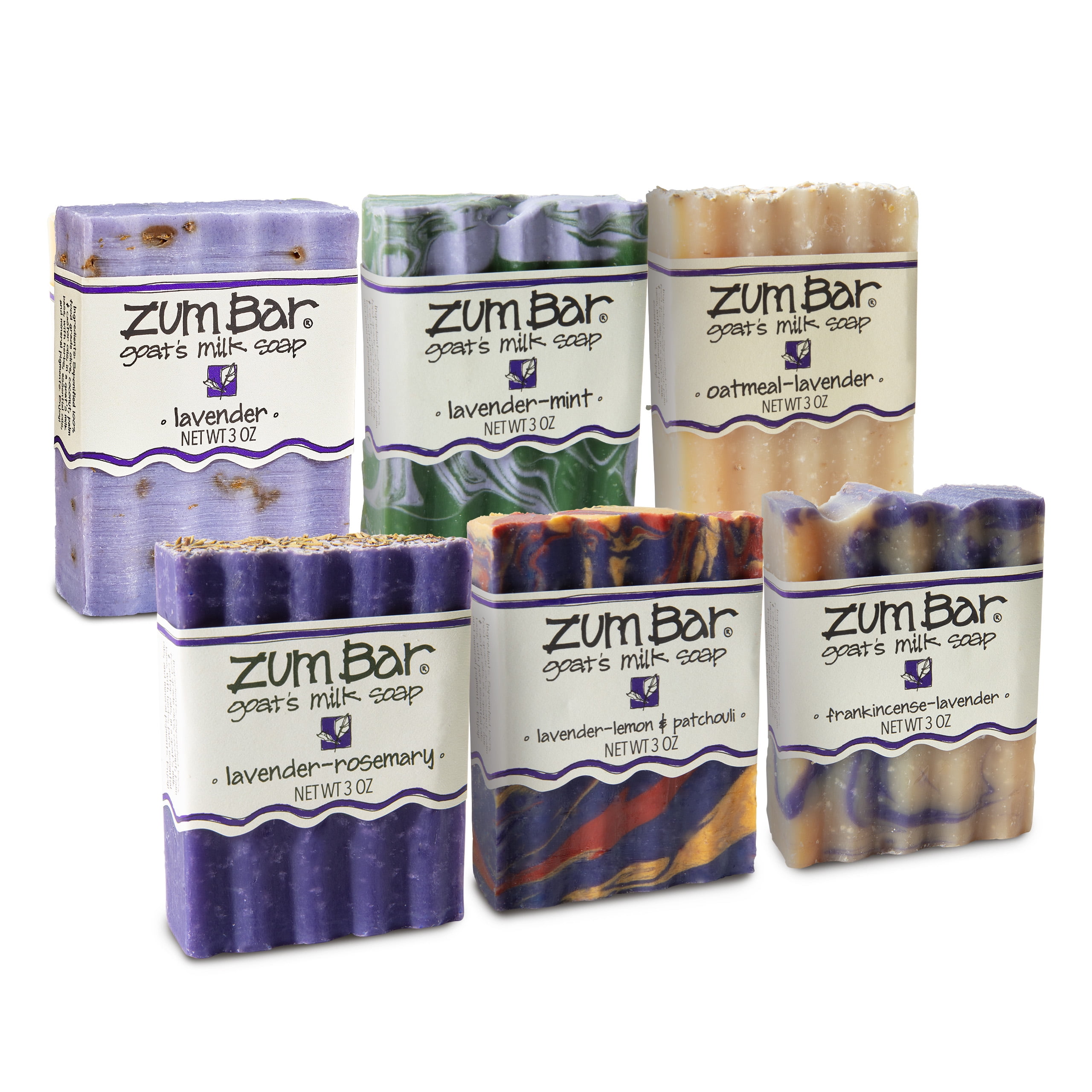 Indigo Wild Lavender Zum Bar Soap Blends 6Pack