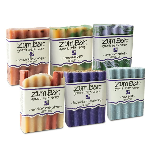 Indigo Wild Zum Bar Aromatherapy Goat's Milk Soap, Handmade with