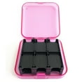 thumbnail image 1 of Indigo7 Authorized for Nintendo Switch Game Card Hard Plastic Storage Carrying Protector Case Holds 24 - Pink, 1 of 2