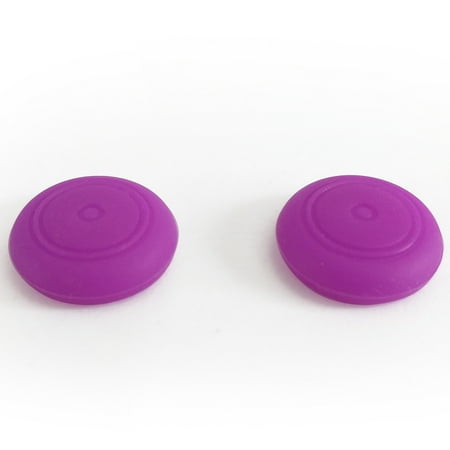 Indigo7 Authorized for Nintendo Switch Thumbstick Grip Caps and Protector Covers for Joy-Con Controller - Small (Purple)