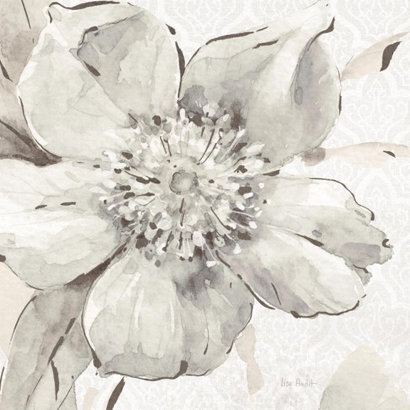 Art.com Indigold VI Gray Art Print by Lisa Audit, 30" x 30"