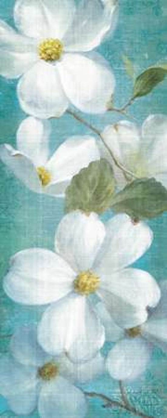 Indiness Blossom Panel Vinage I Canvas Art - Danhui Nai (24 x 48)