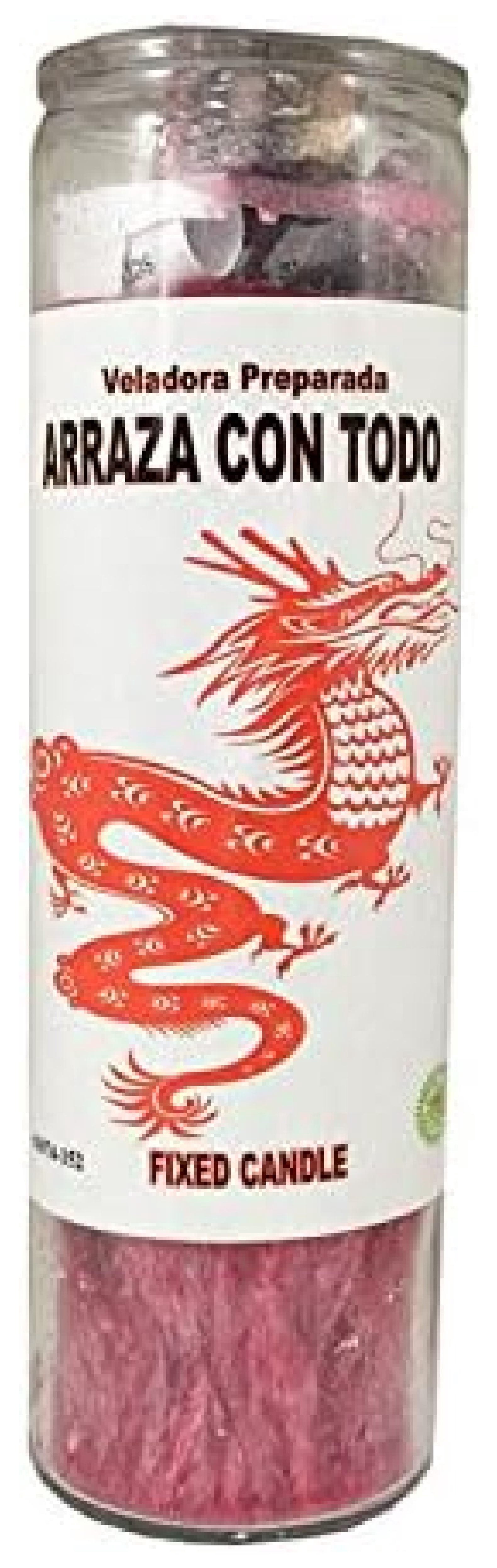 Indio SPRITIUAL Palm Oil Candle7 Metal Destroy Everything Palm Cocktail Candle(7 METALES ARRASA