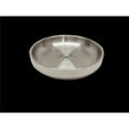 thumbnail image 1 of INDIPETS Double Wall Insulated Cat Plate: Non-Skid Pet Water and Food Bowl | Stainless Steel (PN: 800587), 1 of 1