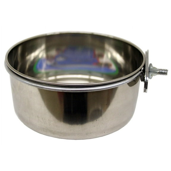 Indipets Stainless Steel Coop Cup with Screw-Nut Holder, 20 oz