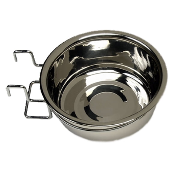 Indipets Stainless Steel Coop Cups with Wire Holder, 5 oz