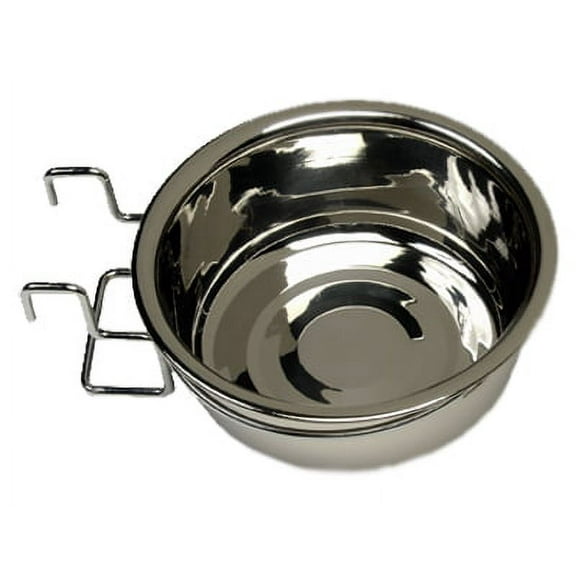 Indipets Stainless Steel Coop Cups with Wire Holder, 5 oz