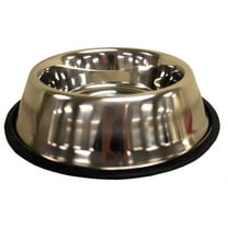 Indipets Stainless Steel No-Tip Dog Bowl 32 OZ