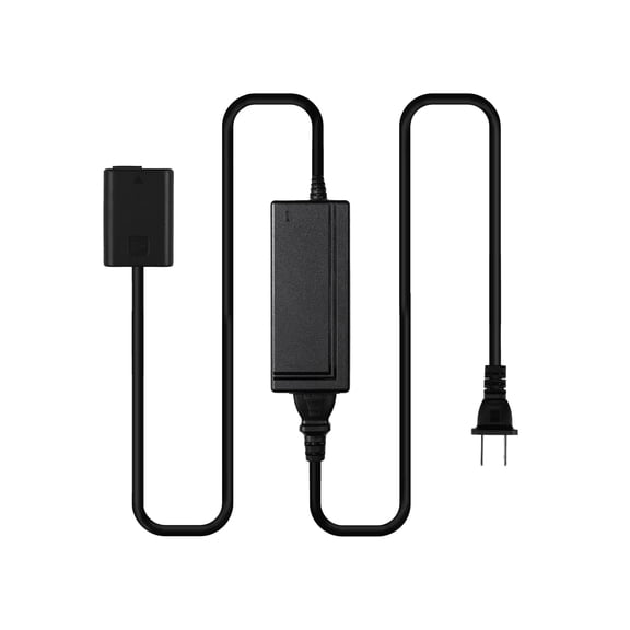Indipro A/C Power Supply with Sony NP-FW50 Dummy Battery (8 ft)