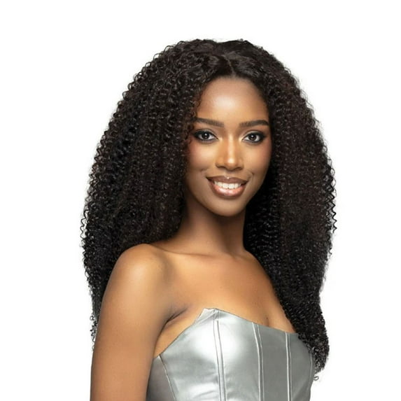 Indiremi Bone Straight Human Hair Jerry Curl Multi / Natural Black / 14/16/18 Beauty Supply