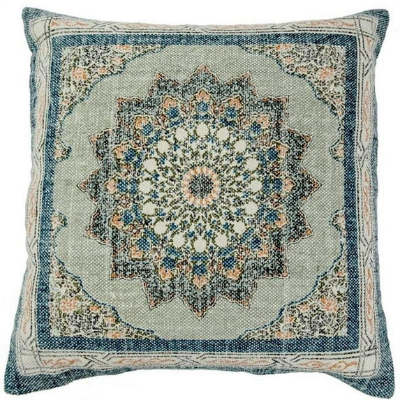 Indis Heritage C1144 Distressed Persian Rug Pillow Cover