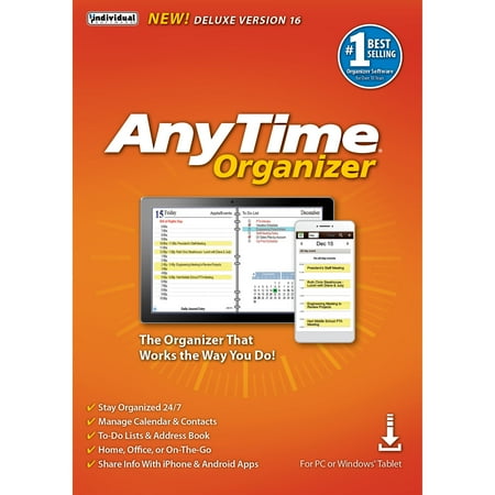 Individual AnyTime Organizer Deluxe 16 (Email Delivery)