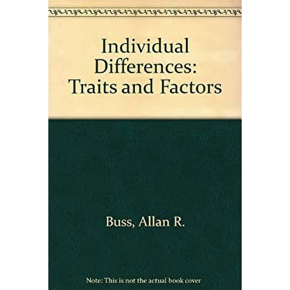 Pre-Owned Individual Differences : Traits and Factors 9780470150993