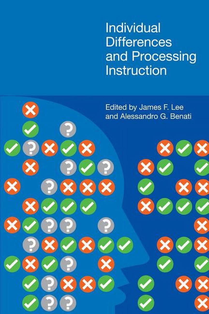Individual Differences and Processing Instruction - Walmart.com