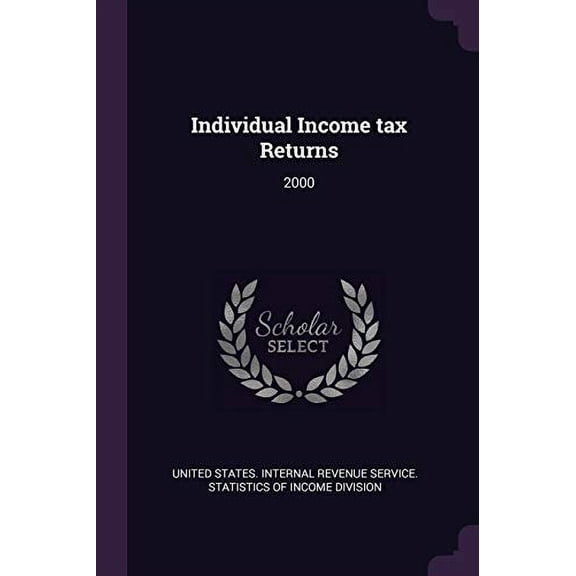 Individual Income tax Returns : 2000 (Paperback)