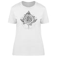 thumbnail image 1 of Individual Rose Ornate Design  T-Shirt Women -Image by Shutterstock, Female 3X-Large, 1 of 2