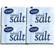 Individual Salt Packets by Salty Ernie, Iodized Table Salt, 0.6 grams | 200 Packets