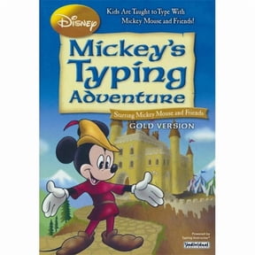 Individual Software  Disney Mickeys Typing Adventure Gold DVD Case