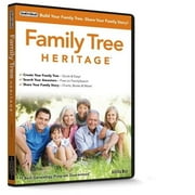 Individual Software ESD-FD10 Family Tree Heritage 10 Electronic Software