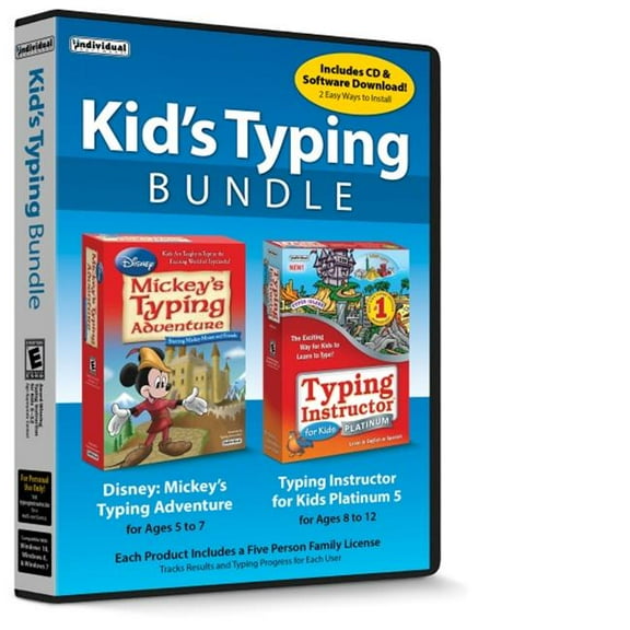 Individual Software  Kids Typing Bundle - Windows