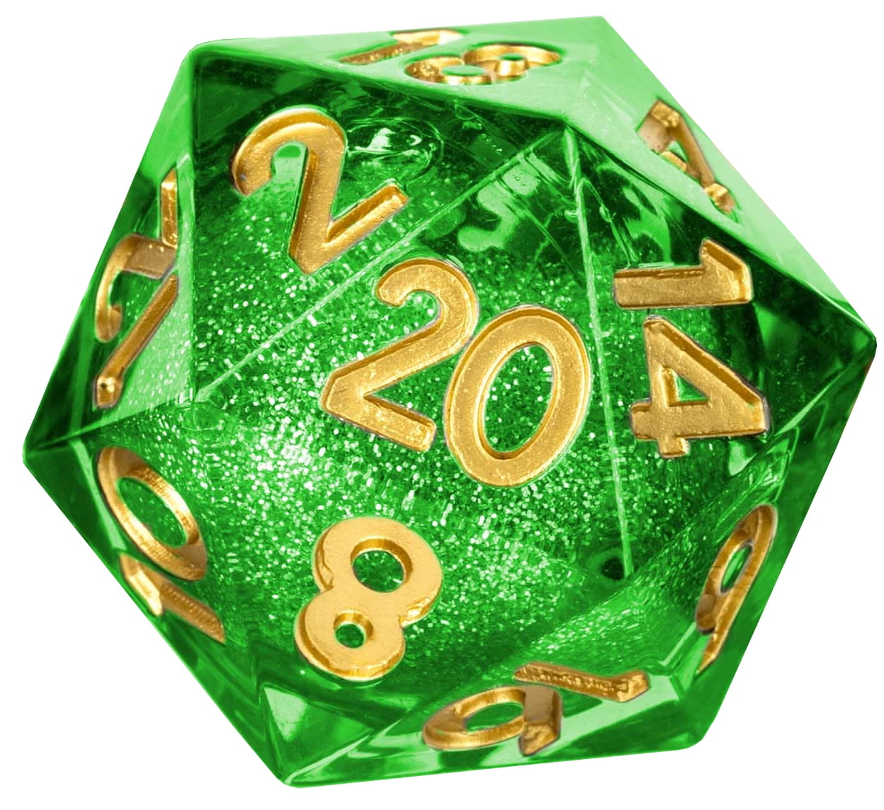 Individual d20 Elixir Liquid Core Dice: Aegis of Hope