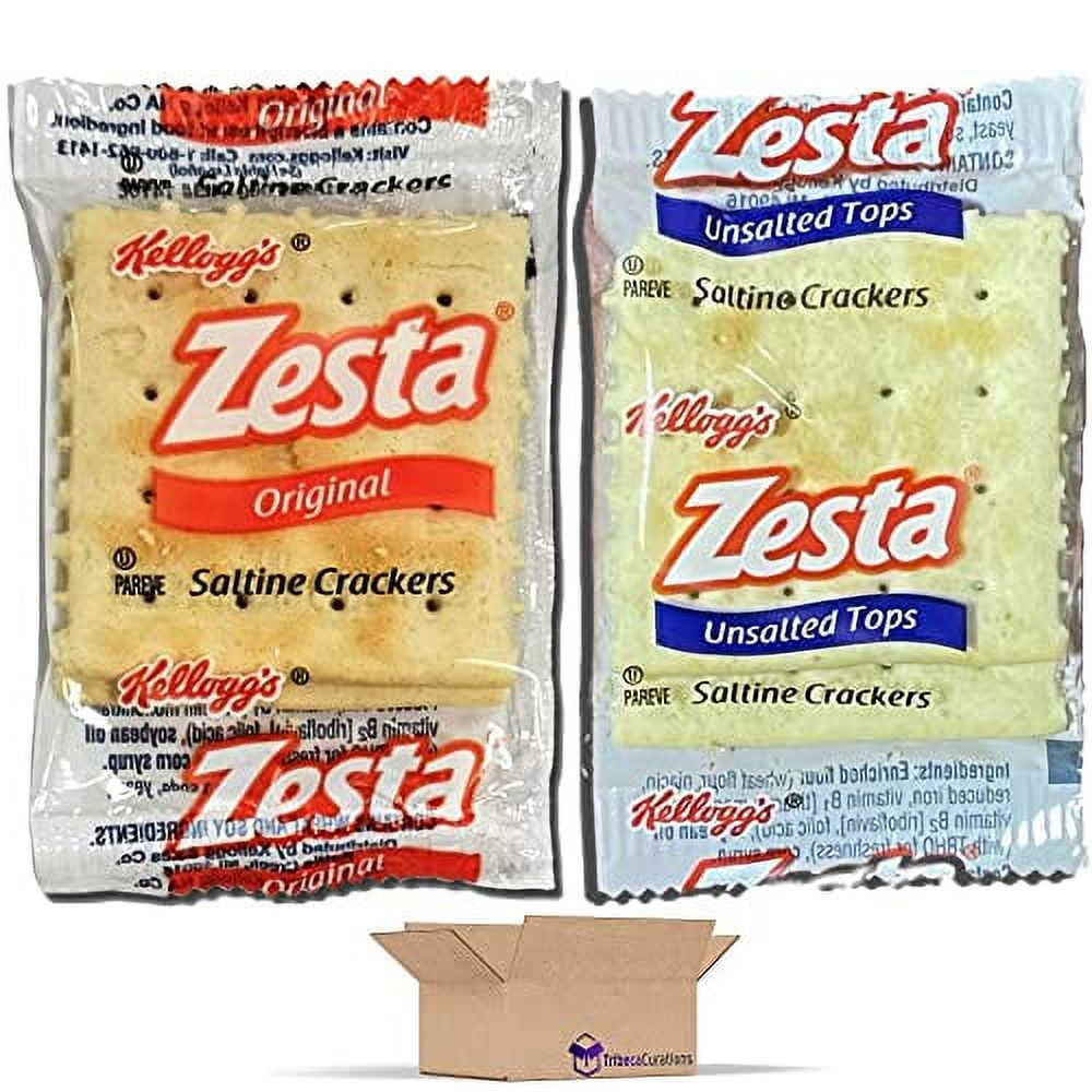 Individually Wrapped 2Count Salted & Unsalted Saltine Cracker Combo