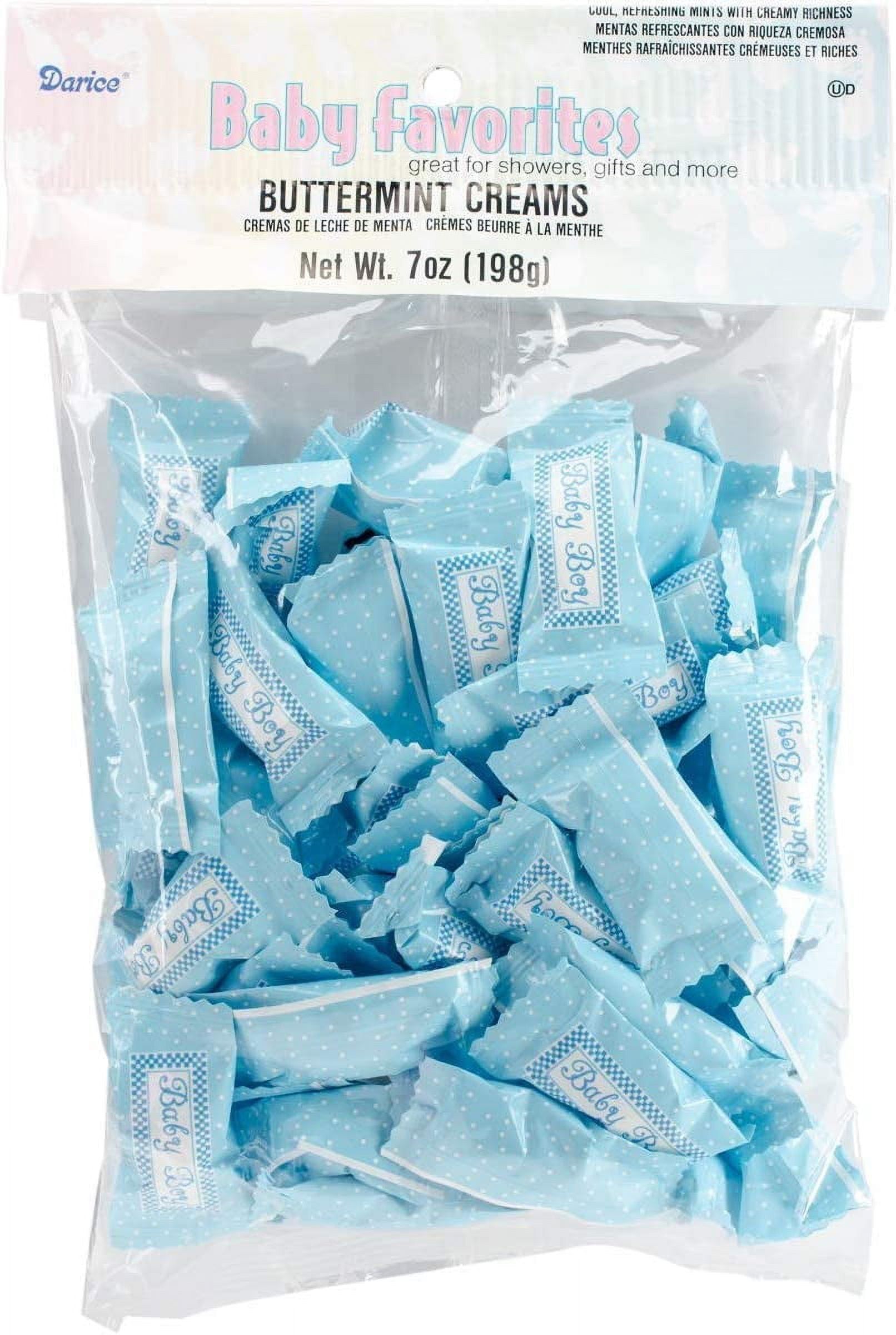 Individually Wrapped Buttermints, Baby Boy, 50Pieces Great Tasting