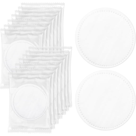 Individually Wrapped Cotton Rounds, Circular Pads, Packaged, Easy to Carry, Suitable for Travel, Hotels, Business Trips, Camping (2 pcs/Set, 200 Set, in Total 400 pcs)