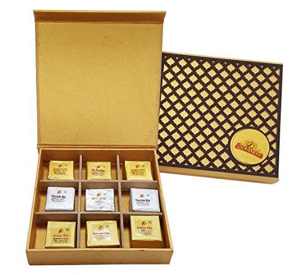 Individually Wrapped Dry Fruit Bites, Assorted 9Pc Box